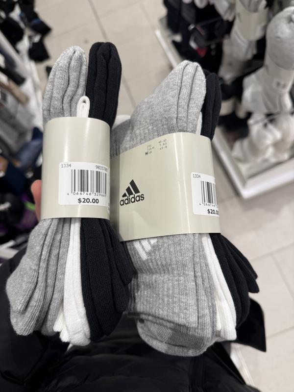 Adidas Crew Sock Pack in Multi MYER