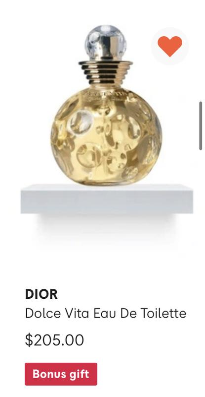 Dolce vita perfume myer sales