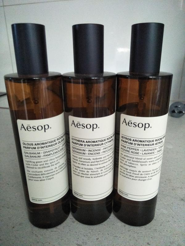 Aesop istros room spray review new arrivals