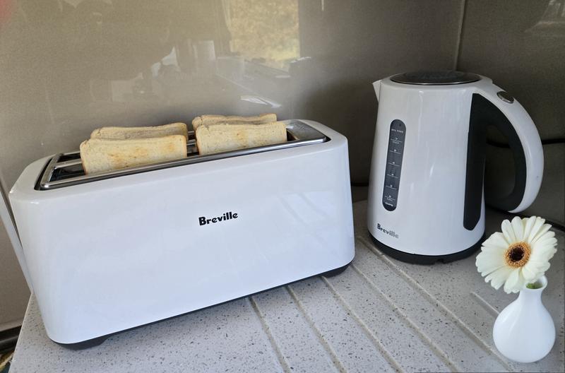 Breville The Lift Look Plus 4 Slice Toaster BTA380WHT MYER