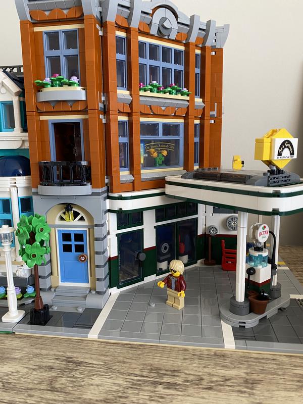 Lego corner store garage myer