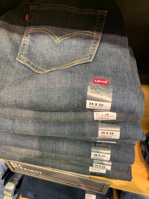 Levi's Straight Leg Jeans Denim In Covered Up | MYER