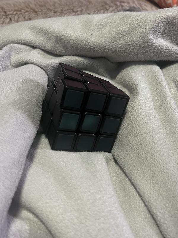 Black deals rubik's cube