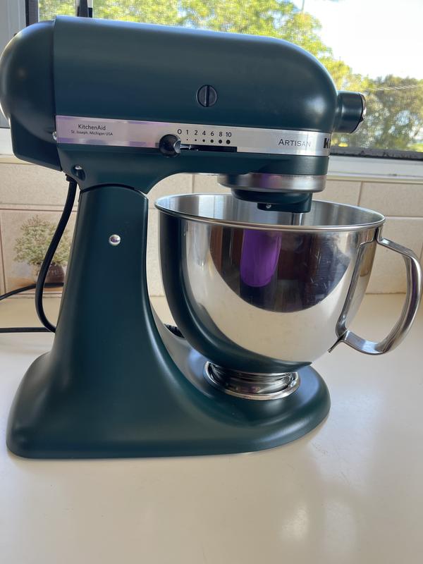 matte black violet kitchenaid mixer