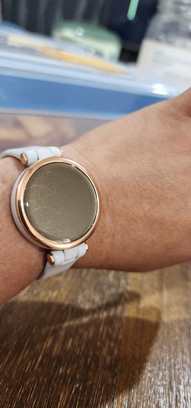 Garmin Lily 'Sport Edition' Smartwatch Rose Gold/Light Sand | MYER