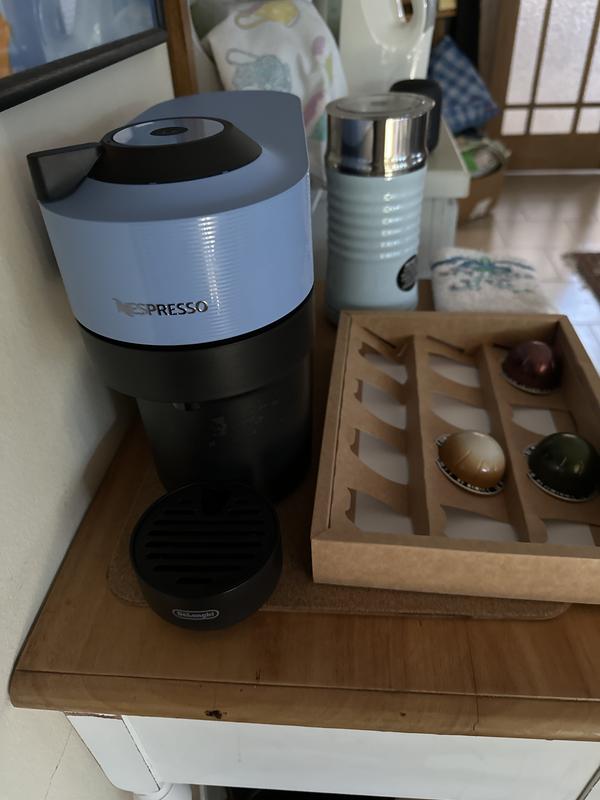 De'Longhi Nespresso Vertuo Pop ENV90.B, Cafetera Automática, Máquina de  Café de Cápsulas Desechables, 4 Tamaños de Taza, Tecnología de  Centrifugación