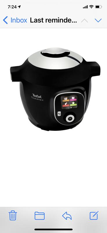 Tefal Cook4Me Multi Cooker In Black CY8518 MYER