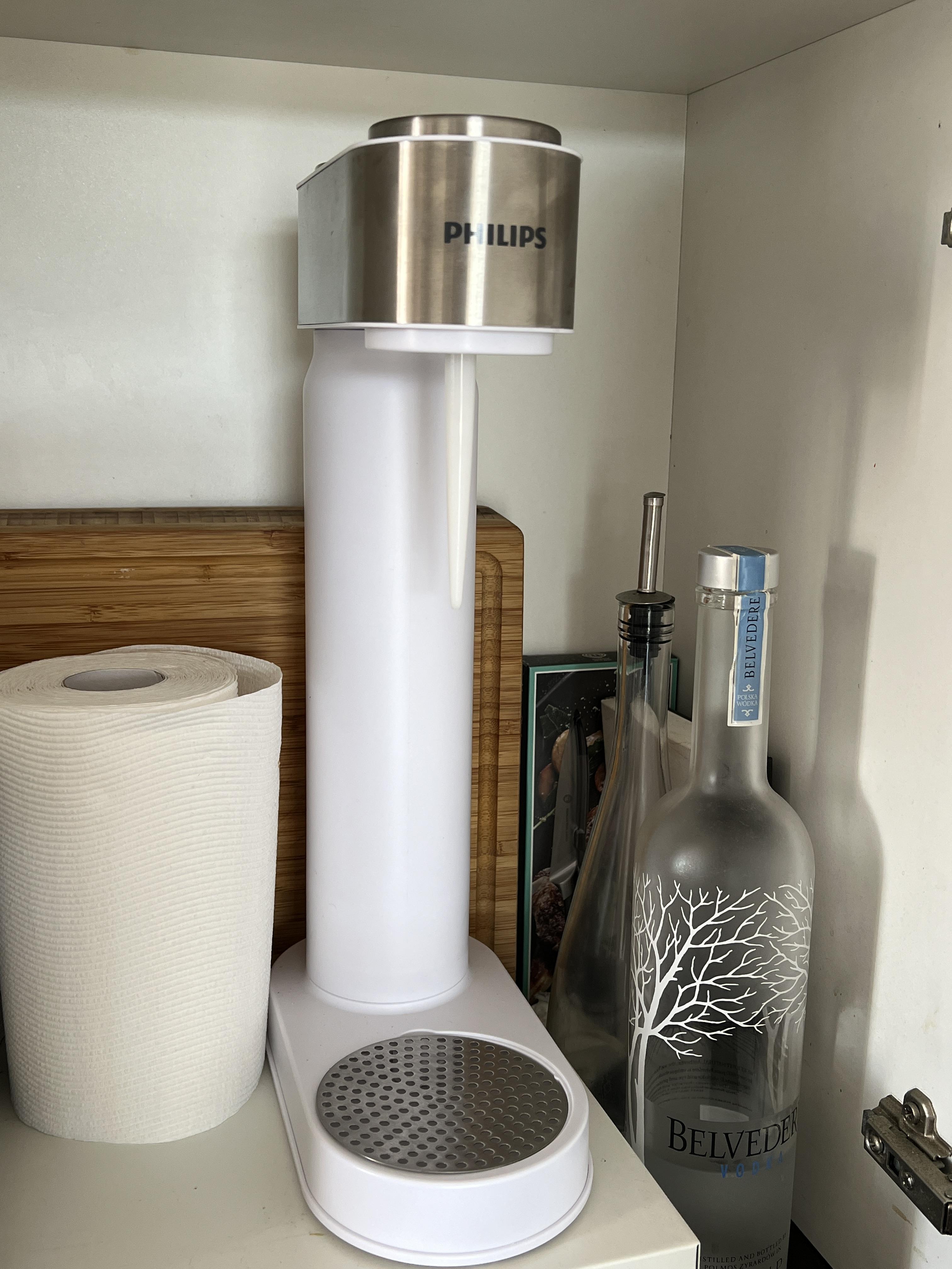 Philips GoZero Soda And Sparkling Water Maker in White