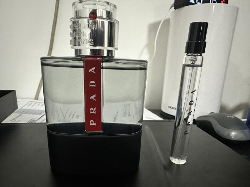 Prada Beauty Luna Rossa Carbon Eau De Toilette 100ml Set MYER