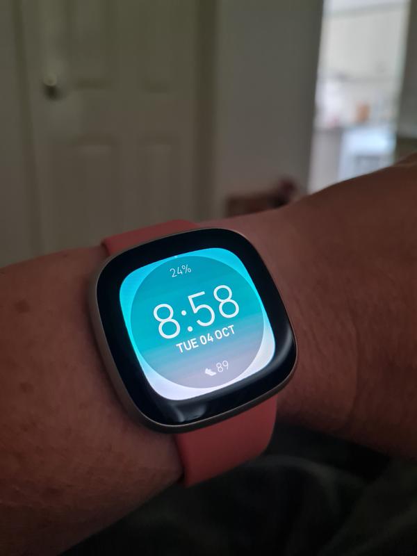Fitbit Versa Smart Watch in Pink MYER