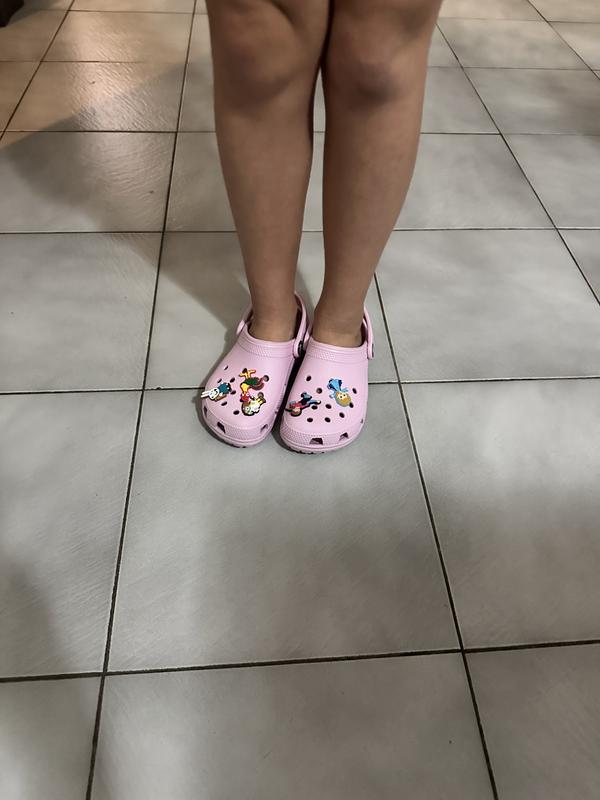 Crocs Classic Clog Youth Beach Sandals in Pink MYER