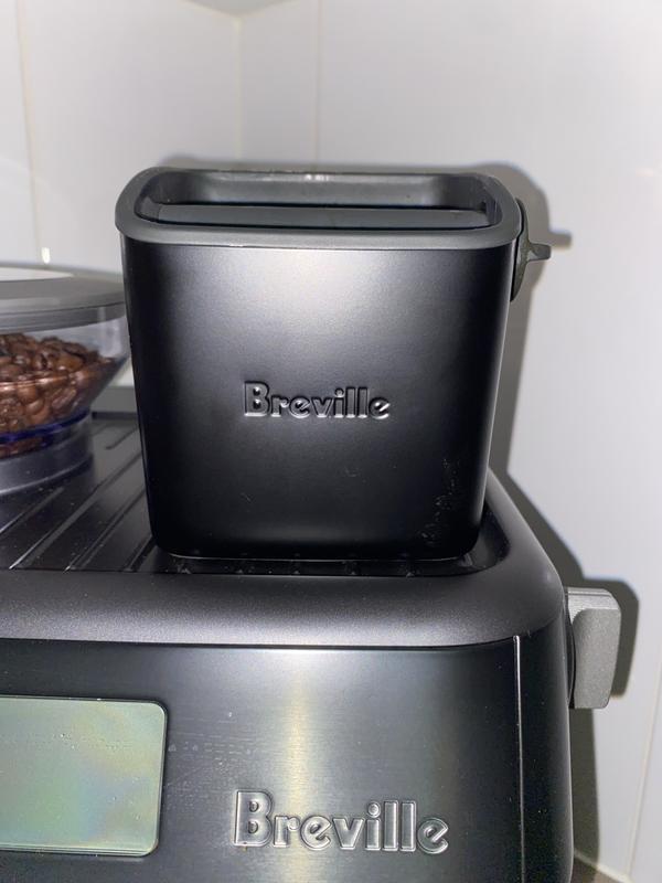 Breville The Knock Box Mini Coffee Grinds Bin in Black BES001BTR MYER