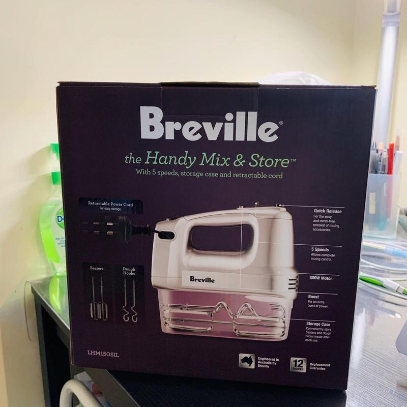 Breville The Handy Mix & Store LHM150SIL2IAN1, Target Australia
