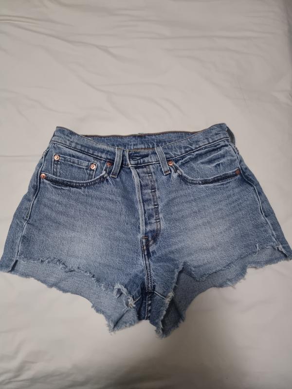 Levi's 501 Original High-Rise Jean Shorts in Optimal Zone MYER