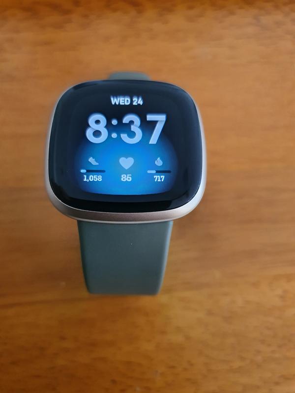 Fitbit Versa Smart Fitness Watch in Olive/Soft Gold MYER