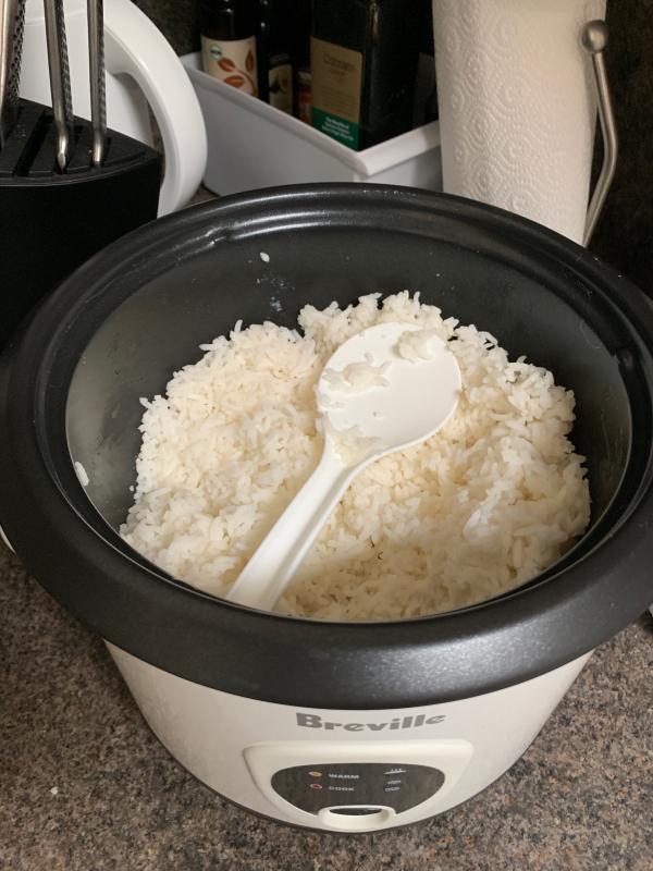 Breville The Set And Serve Rice Cooker White LRC210WHT