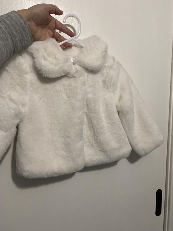 Gymboree faux fur on sale jacket