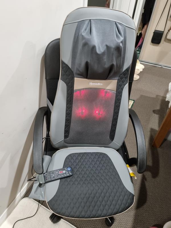 Homedics shiatsu elite 2024 ii massage cushion