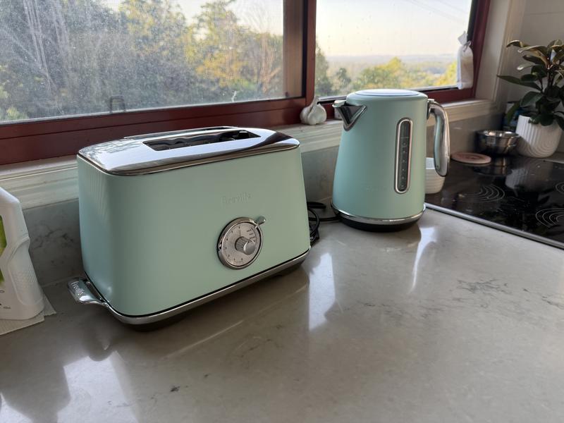 Breville the Soft Top Luxe Kettle, Mint Frosting, BKE735MTF4IAN1