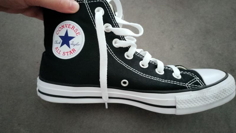 Converse Chuck Taylor All Star Canvas High Top Sneaker Black MYER