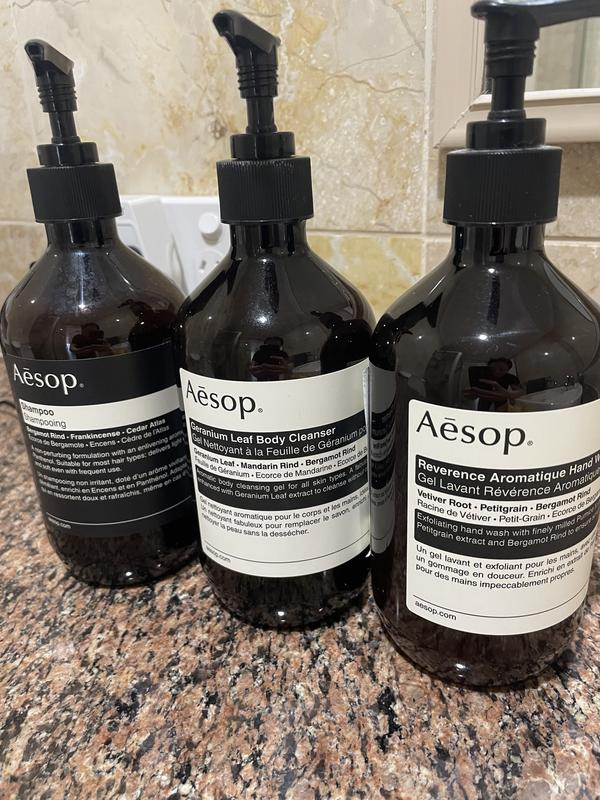 Aesop Geranium Leaf Body Cleanser With Screw Cap 500ml | MYER