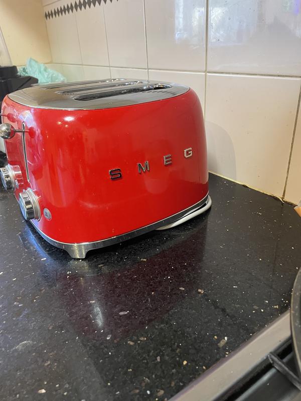 Smeg 50's Style Slice Toaster in Red TSF03RDAU MYER