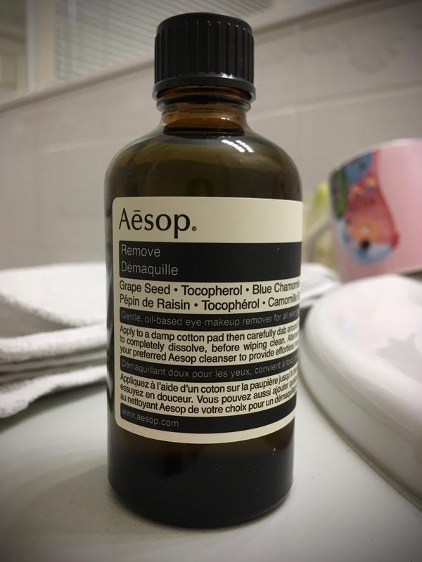 aesop makeup remover