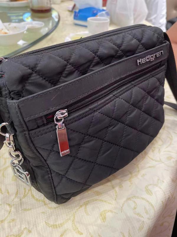 Hedgren Eye Quilted Crossbody Bag In Black MYER