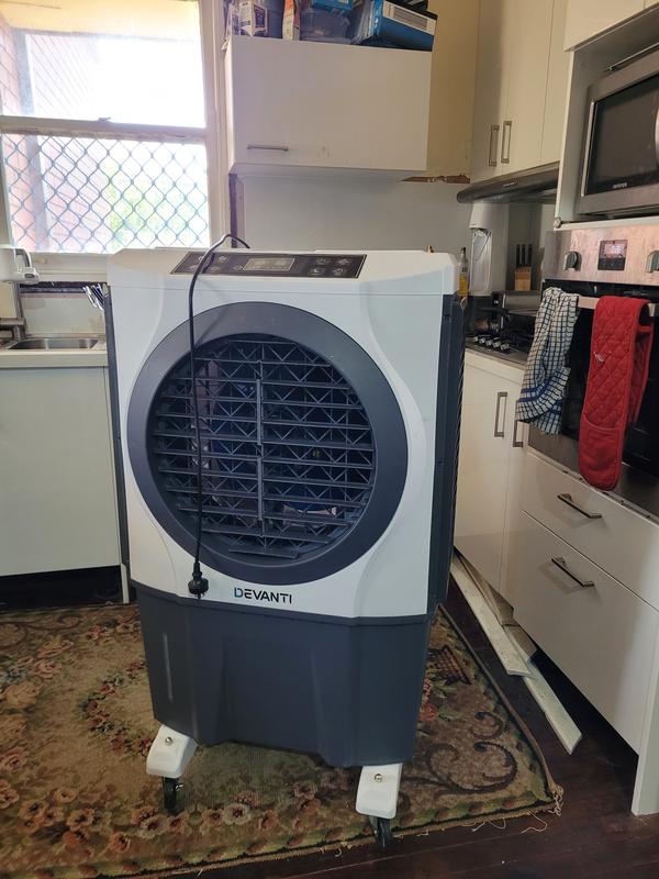 Devanti evaporative air cooler hot sale review