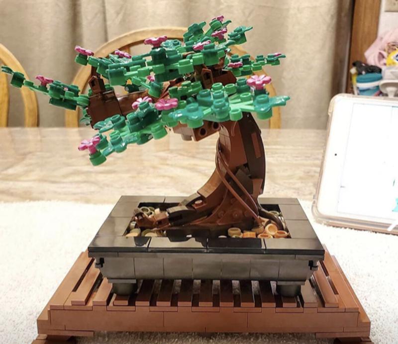 Has anybody ever actually built these variants of the 10281 Bonsai? I'd  love to see some pictures! : r/lego