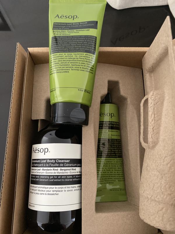 Aesop Geranium Leaf Body Care Set スクリーン2 Aesop [ショップバッグ付属] イソップ スクリーン2 ギフトセット