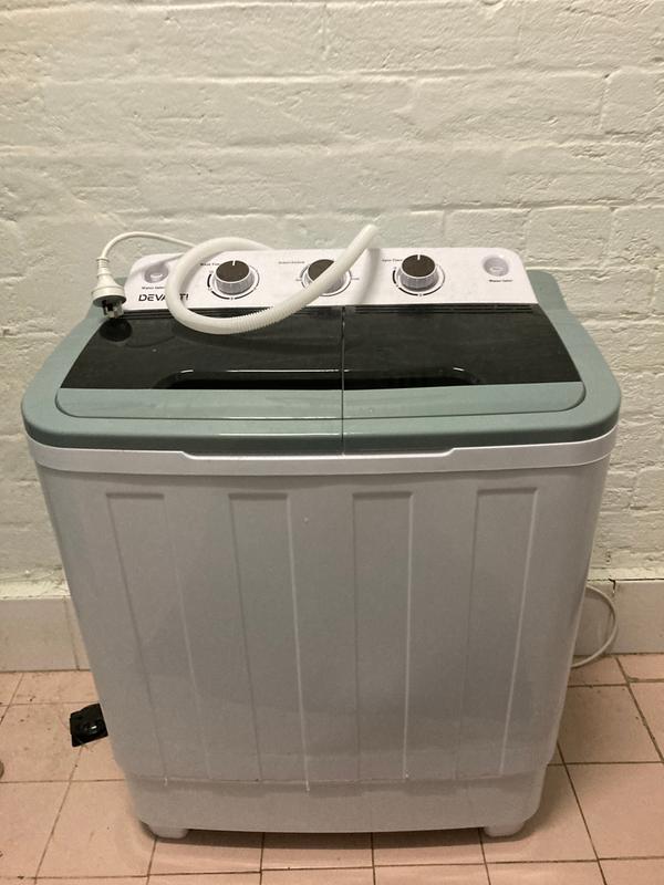 Devanti 3KG Mini Portable Washing Machine Top Load Camping/Caravan -  Bunnings Australia