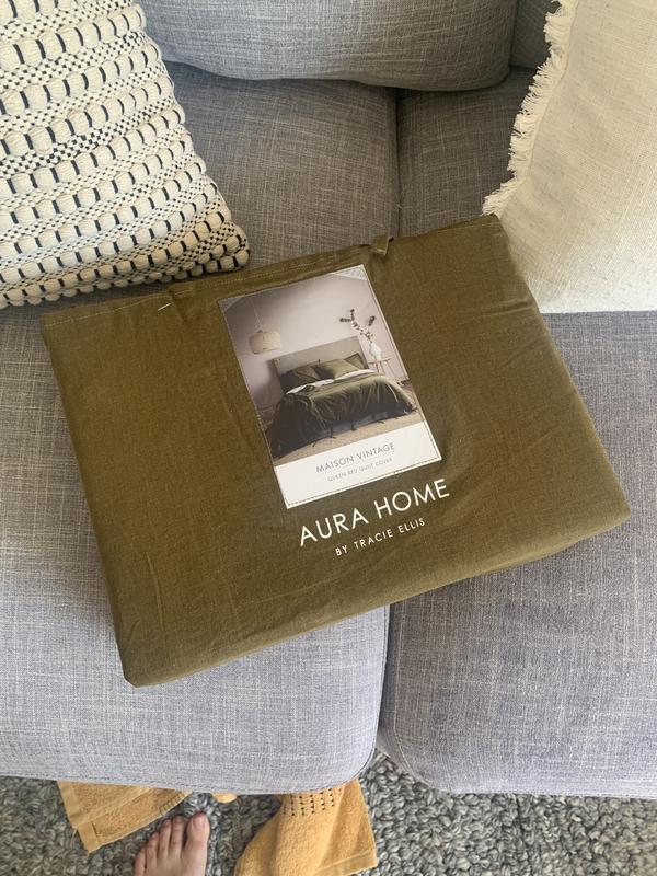 Aura Home Alpine Cushion In Ivory MYER