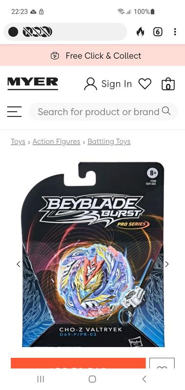 Beyblade Burst Pro Series Starter Pack (Assorted; Styles Vary) by HASBRO,  INC