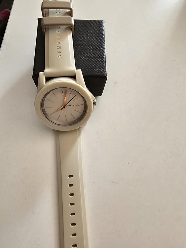 Armani Exchange Lady Banks AX4375 Analogue Watch In Grey | MYER