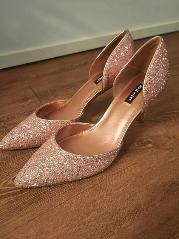 Nine west cheap rose gold shoes