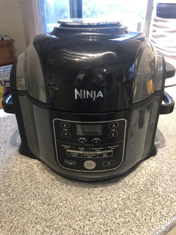 NINJA FOODI PRESSURE COOKER AIR FRYER OP300 6.5 QT STEAMER, ETC