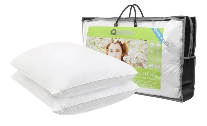 Downia Double Down Surround Pillow 2 Pack in White MYER