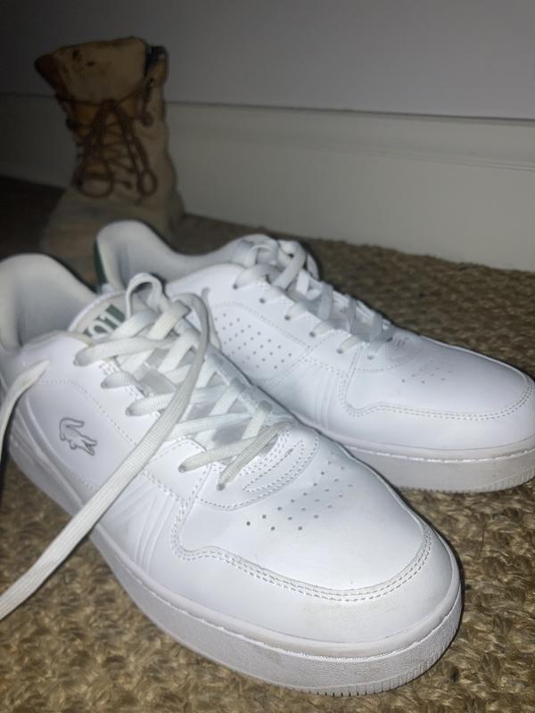 Lacoste L001 Set 224 2 Sma Sneaker in Wht/Dk Grn | MYER