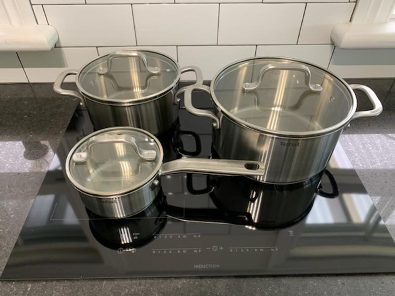 Tefal Virtuoso Induction Stainless Steel Pot 3 Pack