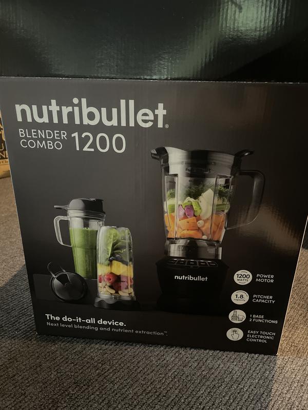 NutriBullet Blender Combo 1200 Matte Black - NutriBullet Australia