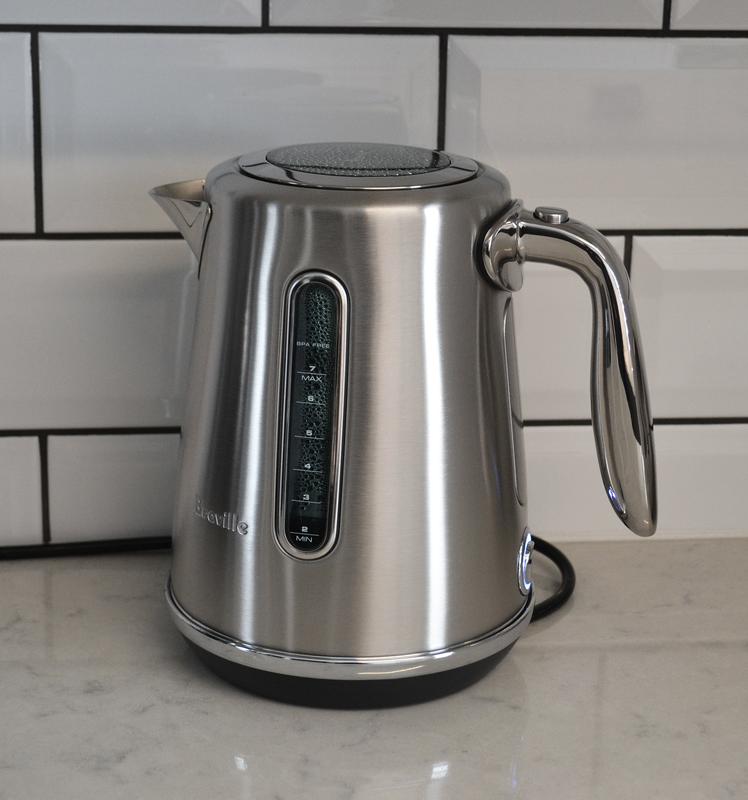 Breville The Soft Top Luxe Kettle Stainless Steel BKE735BSS