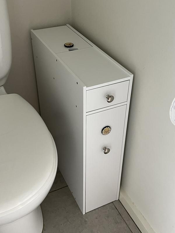 Artiss Bathroom Storage Caddy Utility Toilet Cabinet Tissue Box Holder  Cupboard Cover