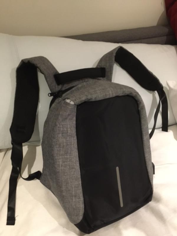 Milano Decor Anti Theft Backpack In Grey MYER