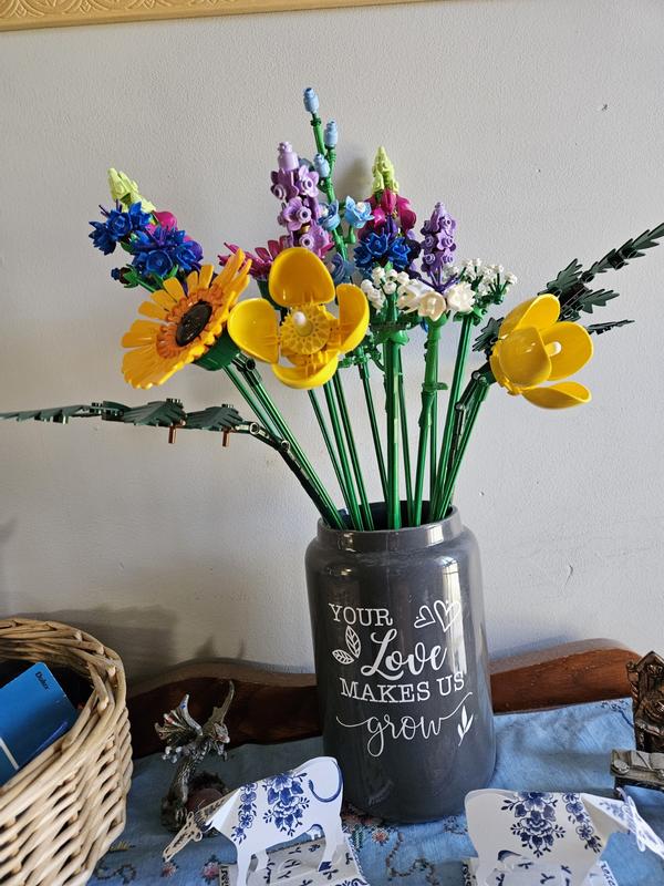 Lego flower bouquet myer hot sale