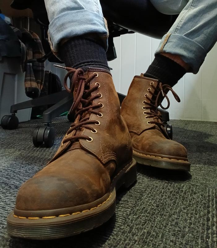 Brown Dr Martens 1460 Aztec Crazy Horse Reviews Shoe Dr Martens