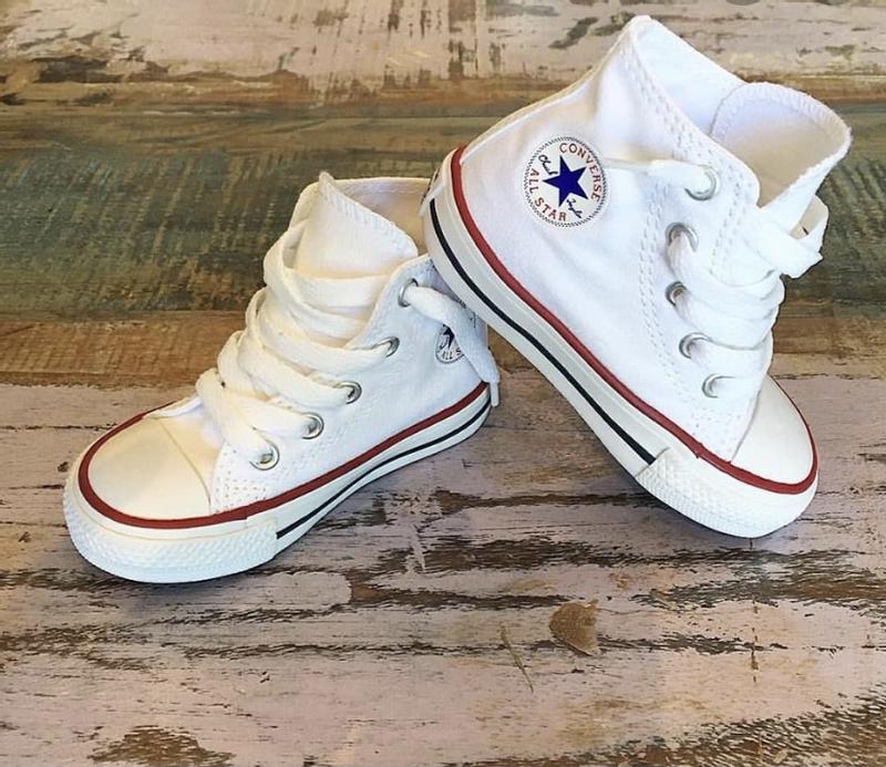 Converse Chuck Taylor All Star High Infant Sneakers in White MYER