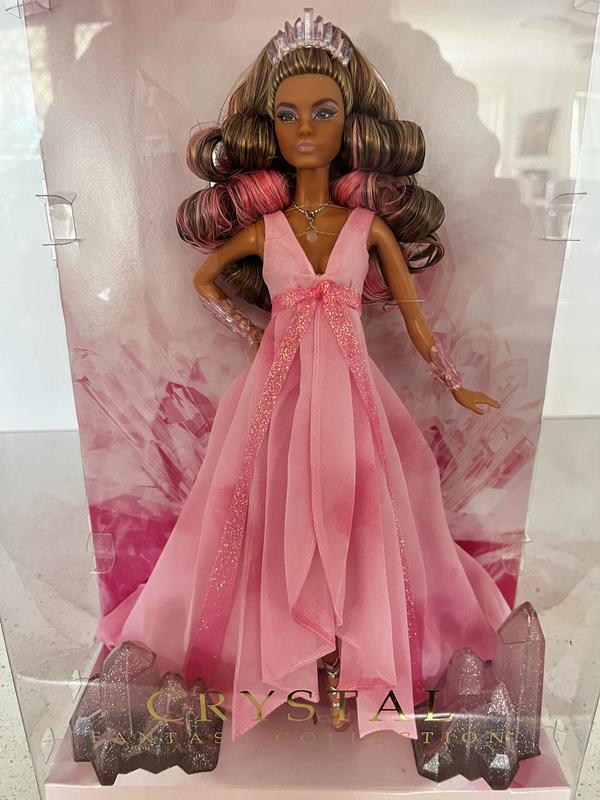 Barbie Signature Barbie Crystal Fantasy Collection Rose Quartz