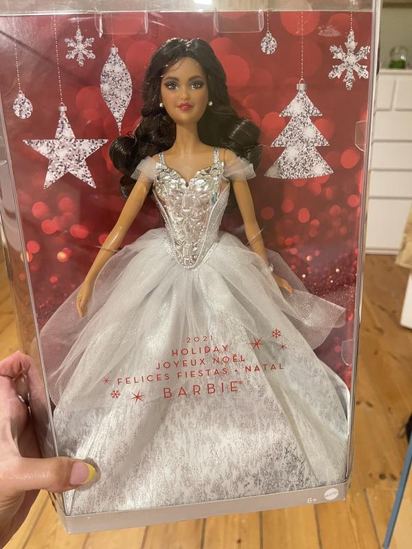 Barbie holiday 2024 doll 2021