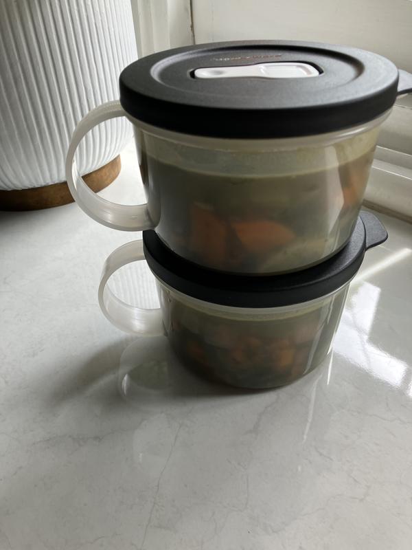 TUPPERWARE ESSENTIALS STORE, SERVE AND GO SOUP MUG 520ml – Tupperware Direct